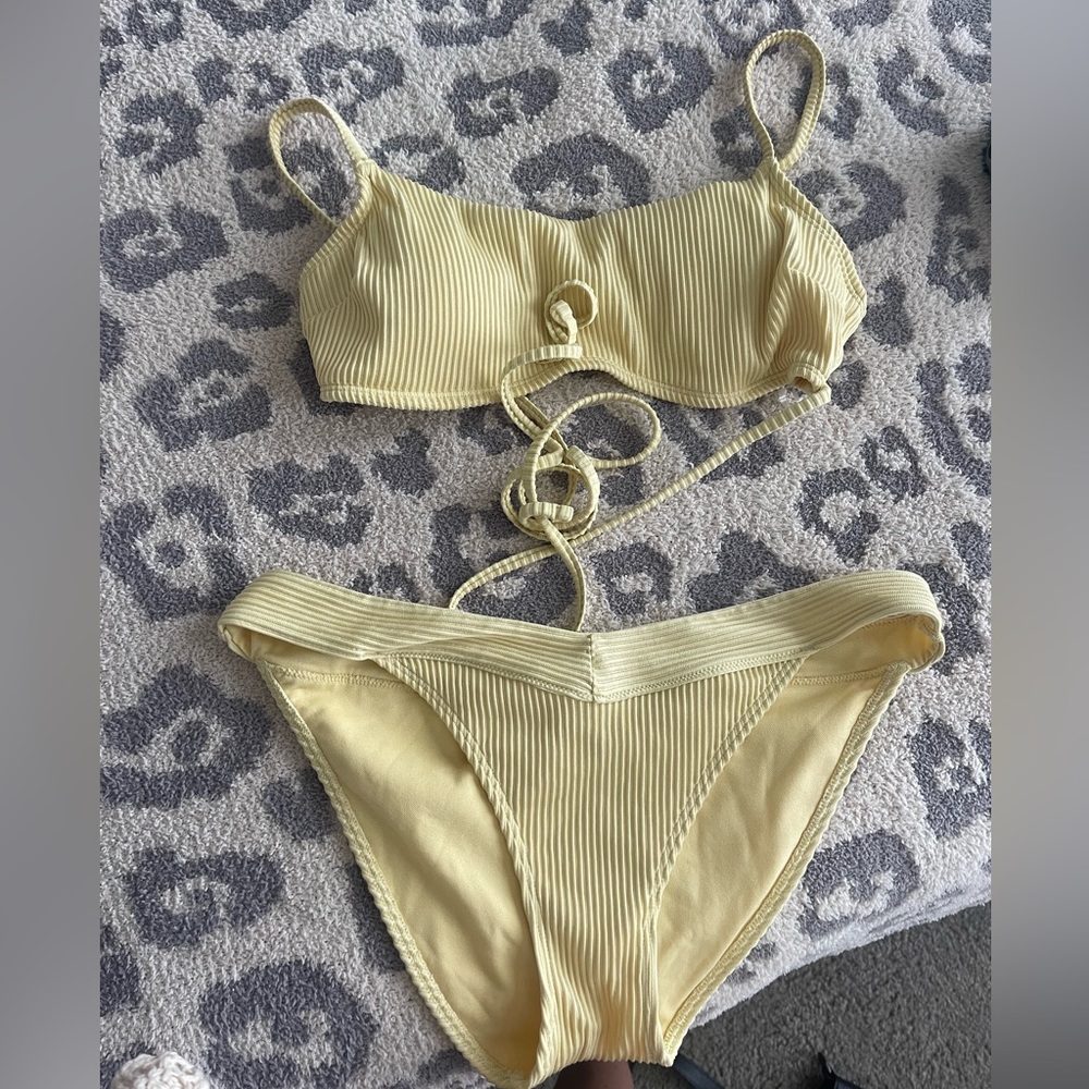 Hollister Yellow Bikini